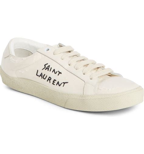 ysl women sneakers|saint laurent sneakers women sale.